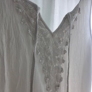 Naïf White Lace Blouse - S